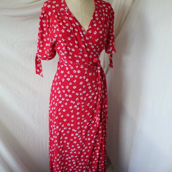 Seraphine Maternity Dress Bundle Size US 6 UK 10 Bessie Wrap Dress EUC - Picture 15 of 15